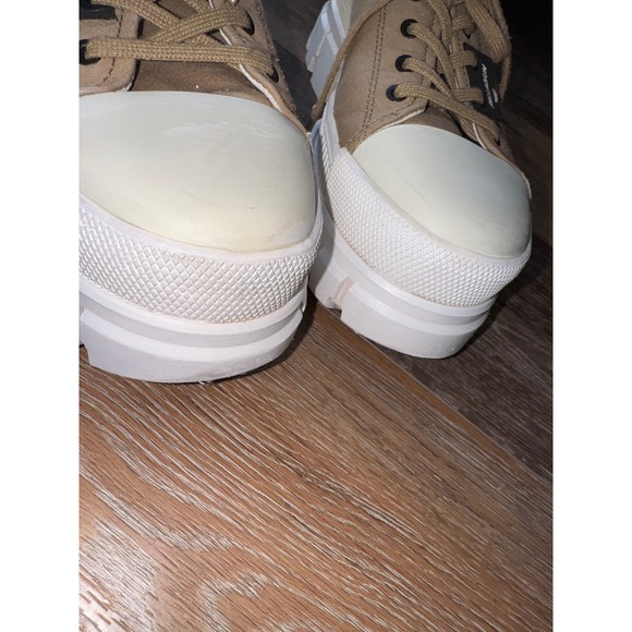 Palladium Women's Revolt Lo TX platform sneakers olive green size 11 - Picture 7 of 12